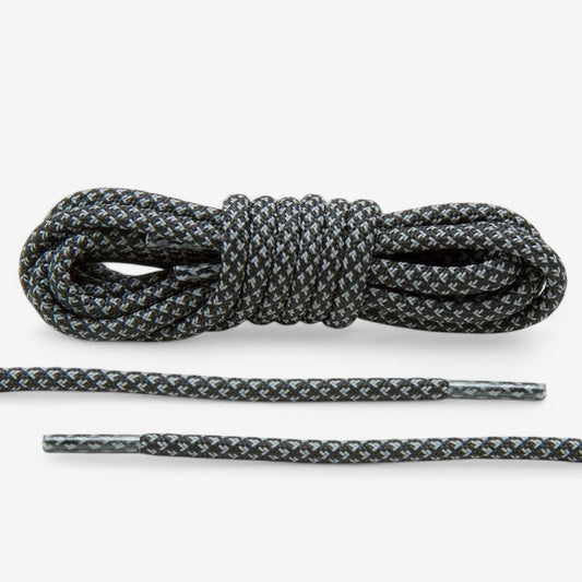 Black Inverse Rope Lace
