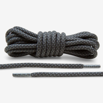 Grey & Black Rope Lace