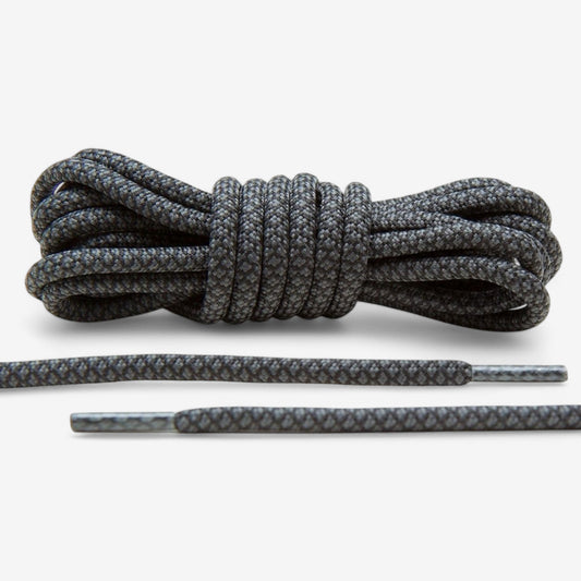 Grey & Black Rope Lace