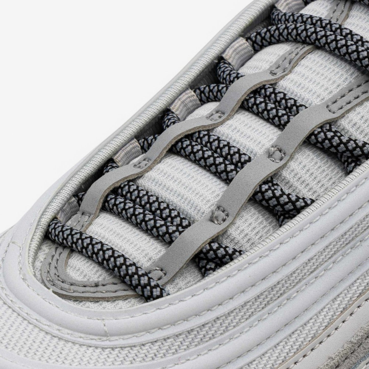 Grey & Black Rope Lace