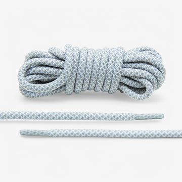 Snow White Reflective Rope Lace
