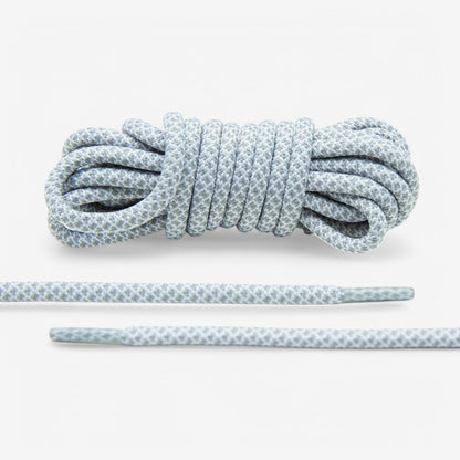Snow White Reflective Rope Lace