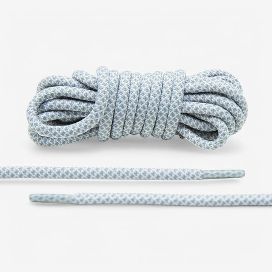 Snow White Reflective Rope Lace