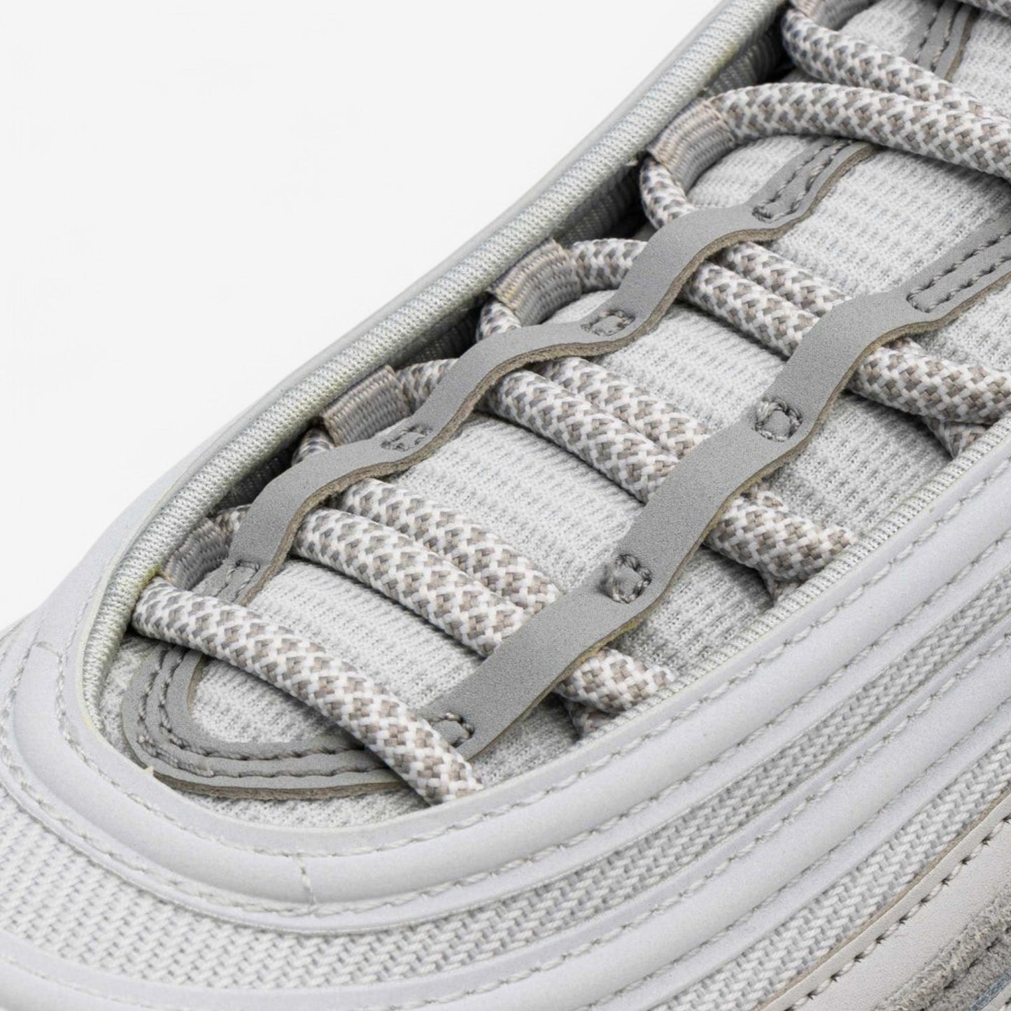 Snow White Reflective Rope Lace
