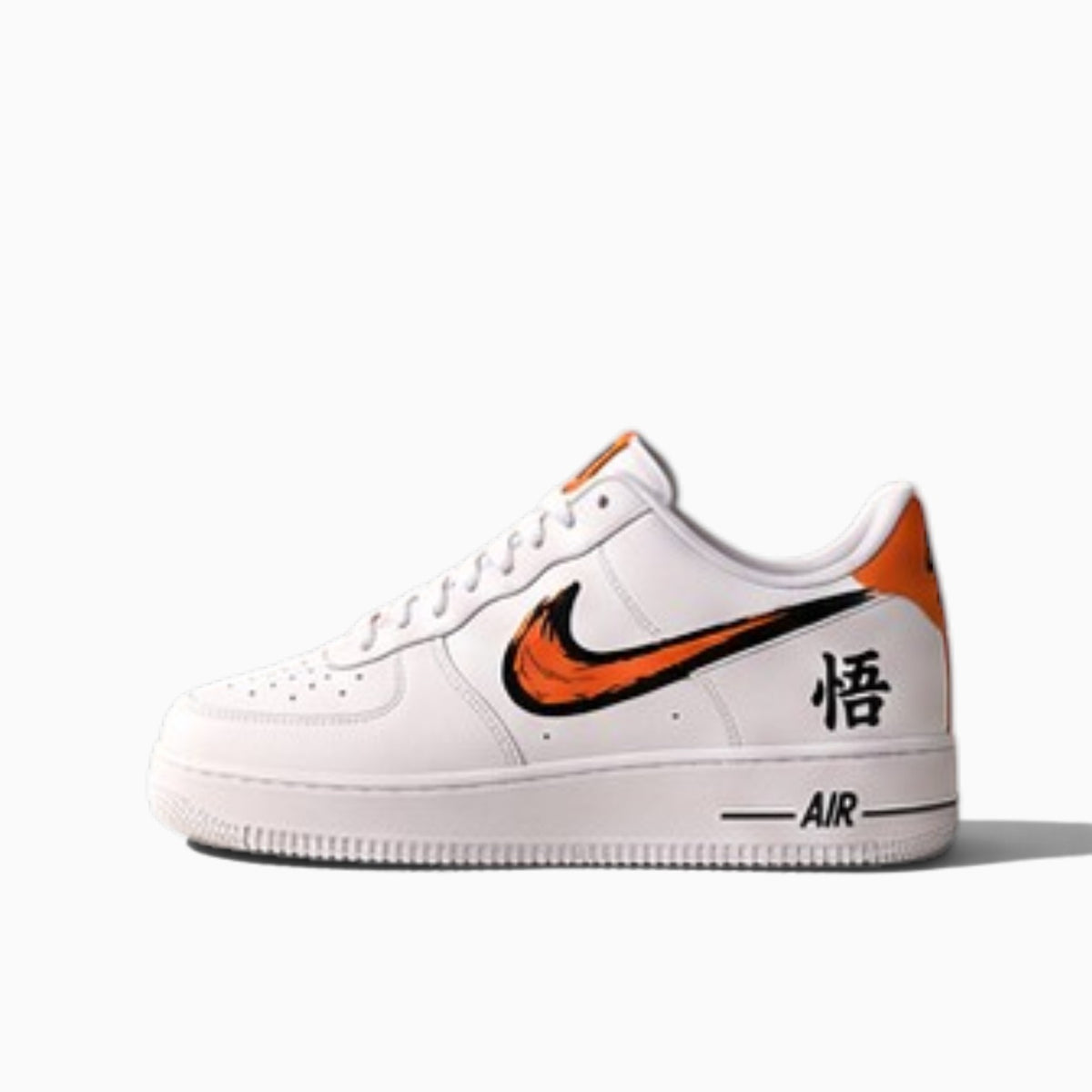 Dragon Ball Z Goku Custom Nike AF1 Hand-Painted Sneakers