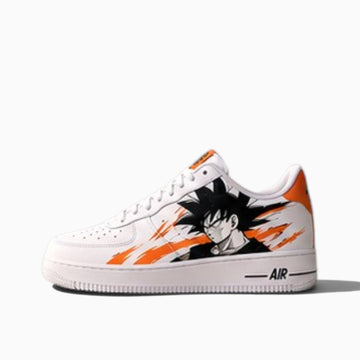 Dragon Ball Z Goku Custom Nike AF1 Hand-Painted Sneakers