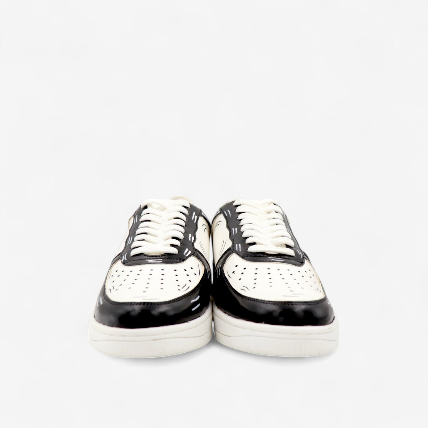 Lemon Sea Black Hand-Painted Custom