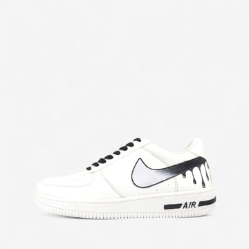 Drip Swoosh – Monochrome Edition Hand-Painted Custom