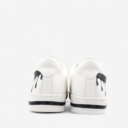 Drip Swoosh – Monochrome Edition Hand-Painted Custom