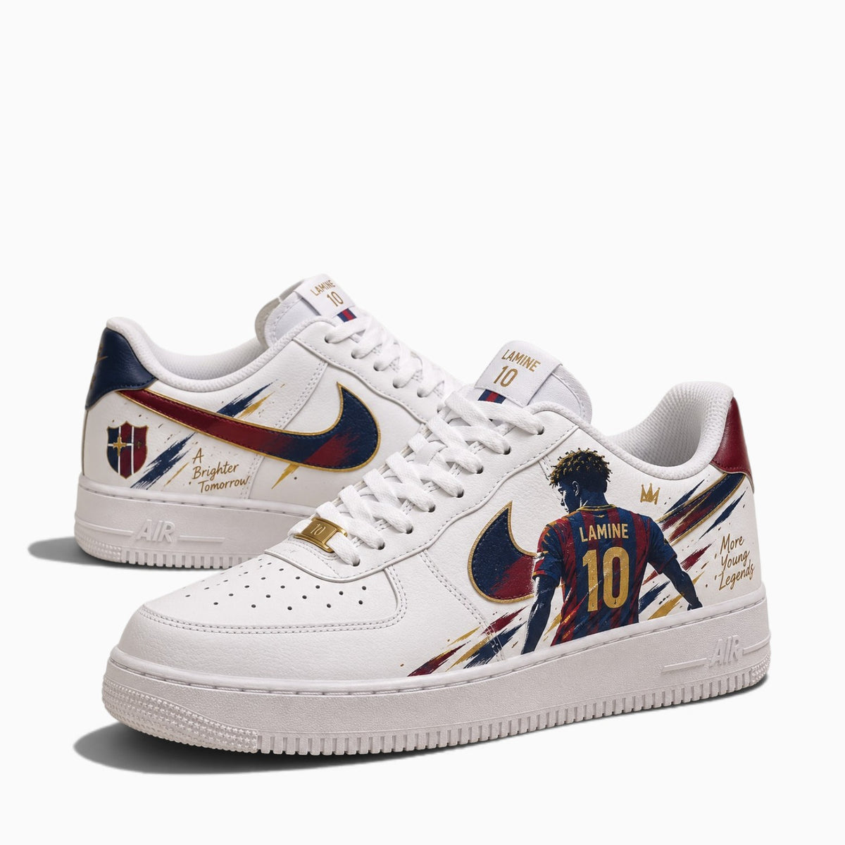Lamine Yamal Barcelona Hand-Painted Customs