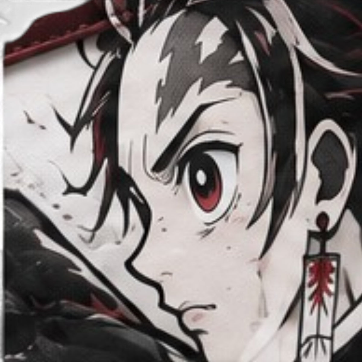 Demon Slayer Custom AF1 Hand-Painted Anime Sneakers | Inksole
