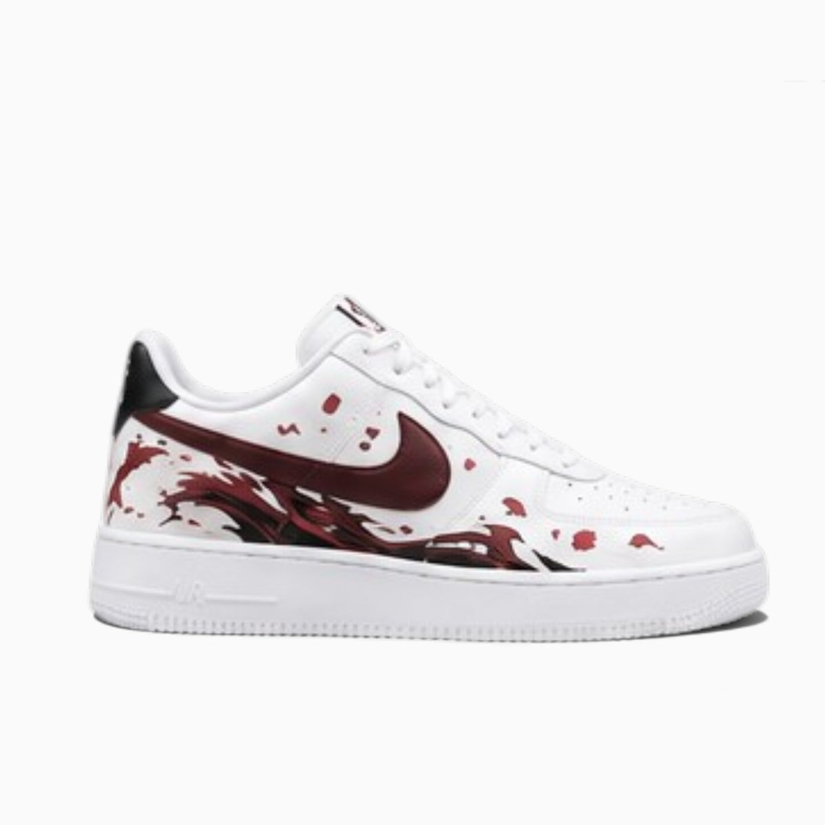Demon Slayer Custom AF1 Hand-Painted Anime Sneakers | Inksole