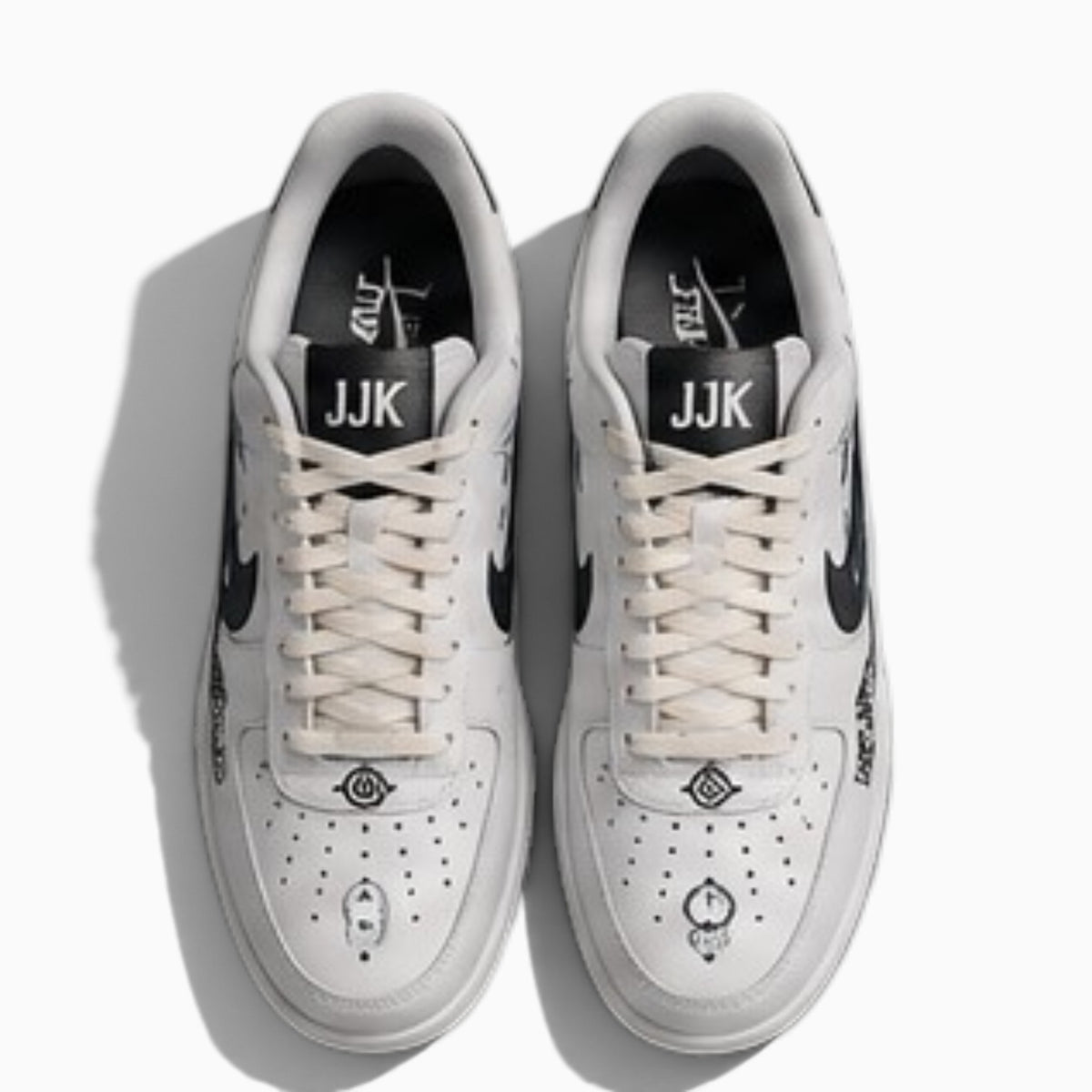 Jujutsu Kaisen Gojo Custom AF1 Hand-Painted Sneakers | Inksole