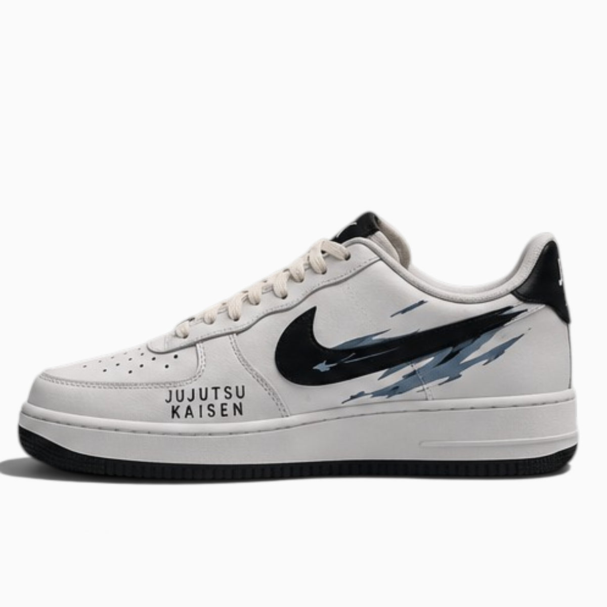 Jujutsu Kaisen Gojo Custom AF1 Hand-Painted Sneakers | Inksole