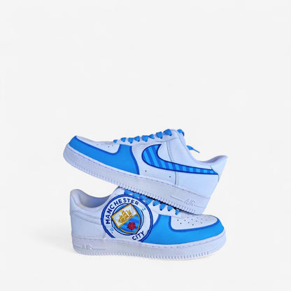 Manchester City FC Hand-Painted Custom