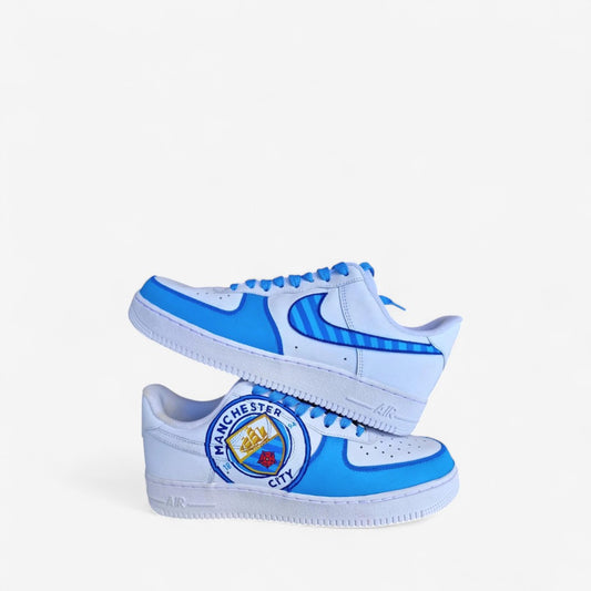 Manchester City FC Hand-Painted Custom