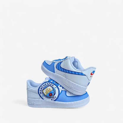 Manchester City FC Hand-Painted Custom