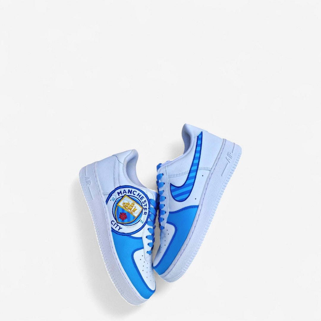 Manchester City FC Hand-Painted Custom