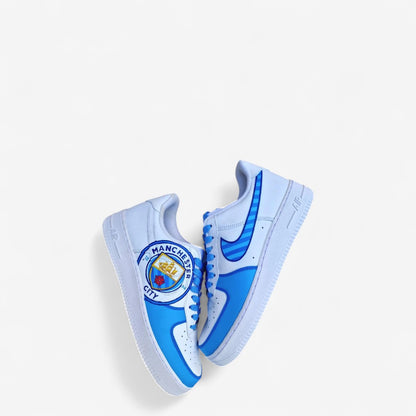 Manchester City FC Hand-Painted Custom