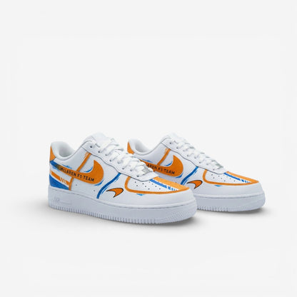 McLaren Track Blaze – Motorsport-Inspired Hand-Painted Custom